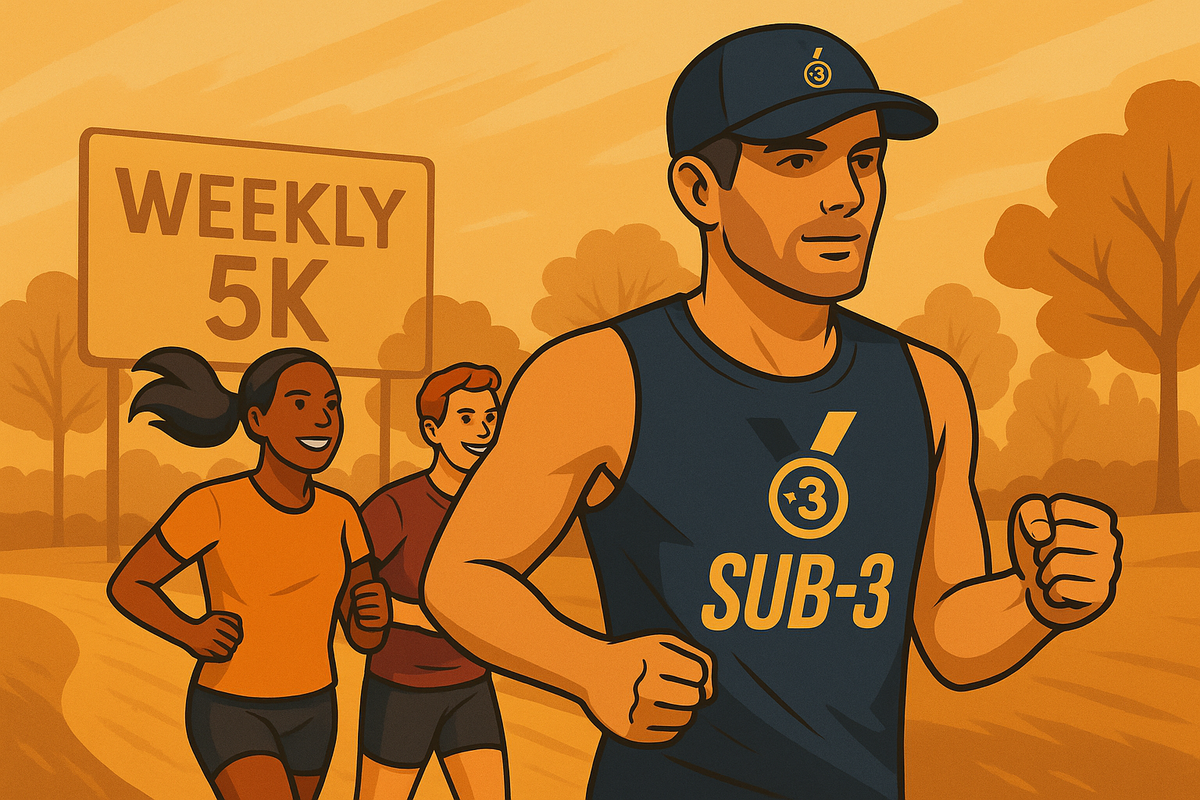Can parkrun help you achieve sub-3?