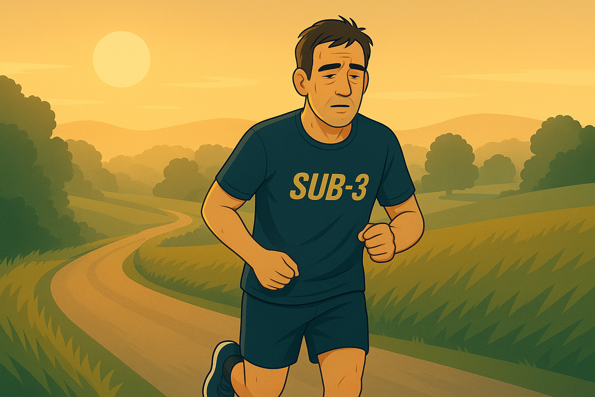 How do I know if I’m overtraining for a sub-3?