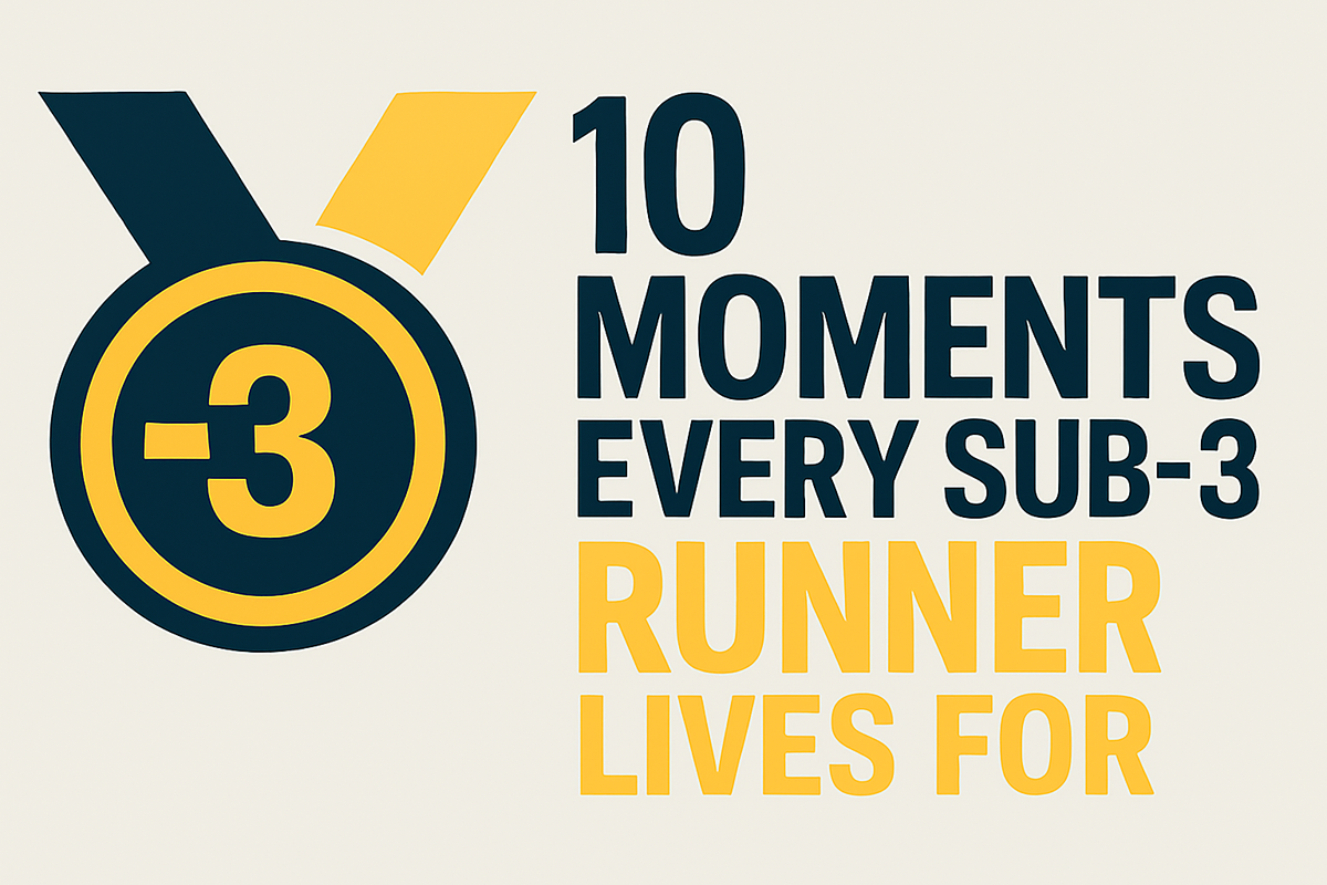 10 moments every sub-3 runner lives for