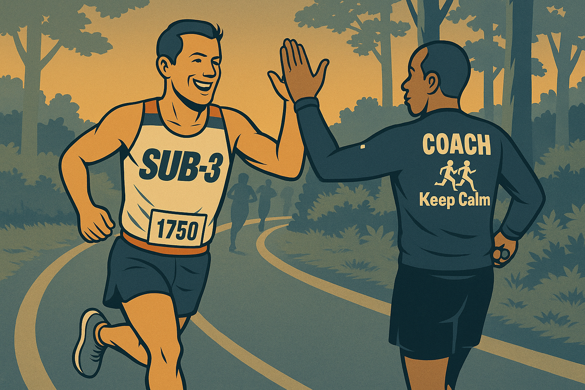 Should I get a running coach for my sub-3 attempt?