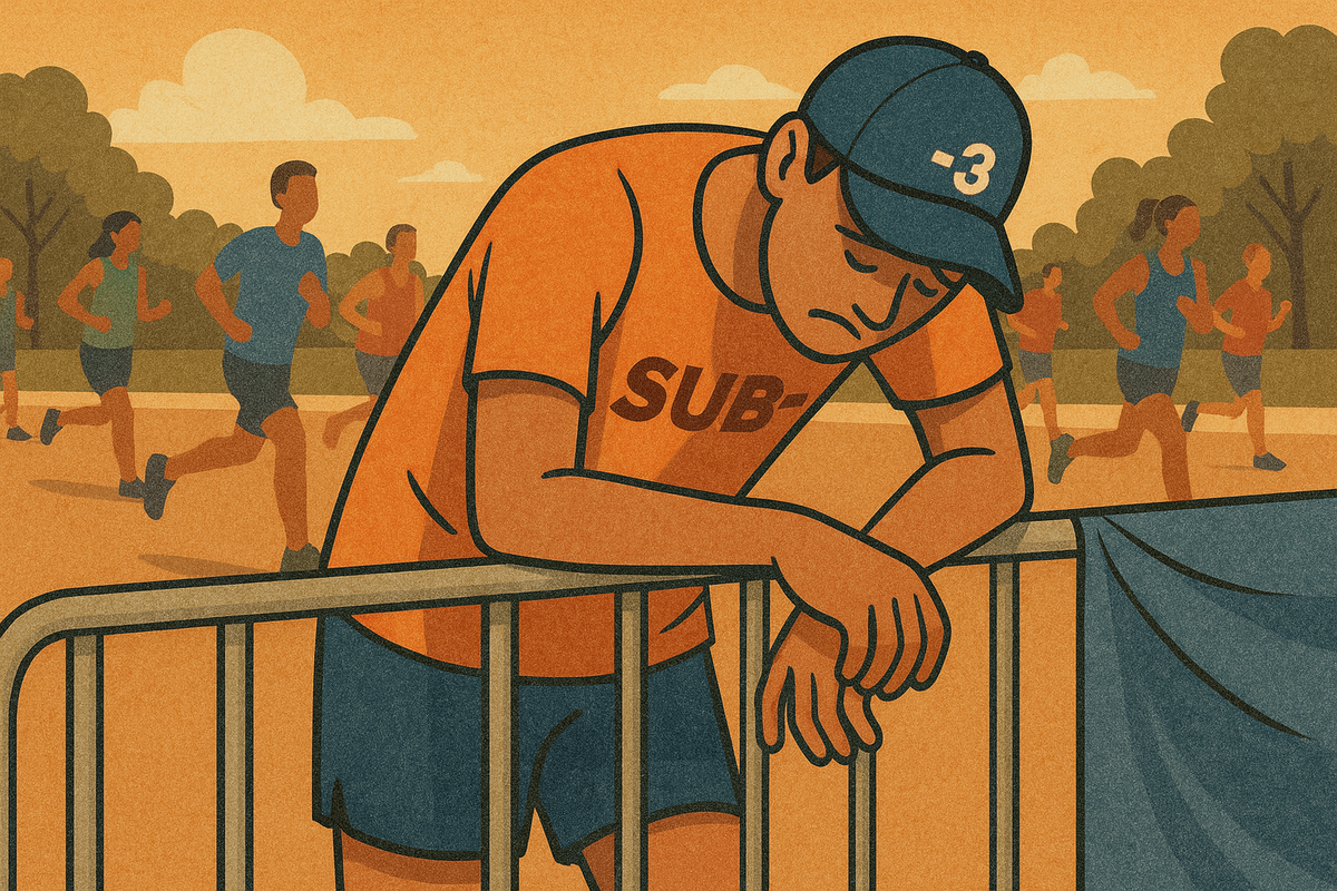 When should you DNF during a sub-3 marathon attempt?