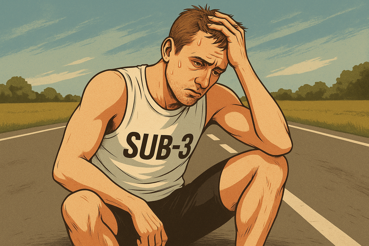 How to mentally reset after a bad race in your sub-3 training build