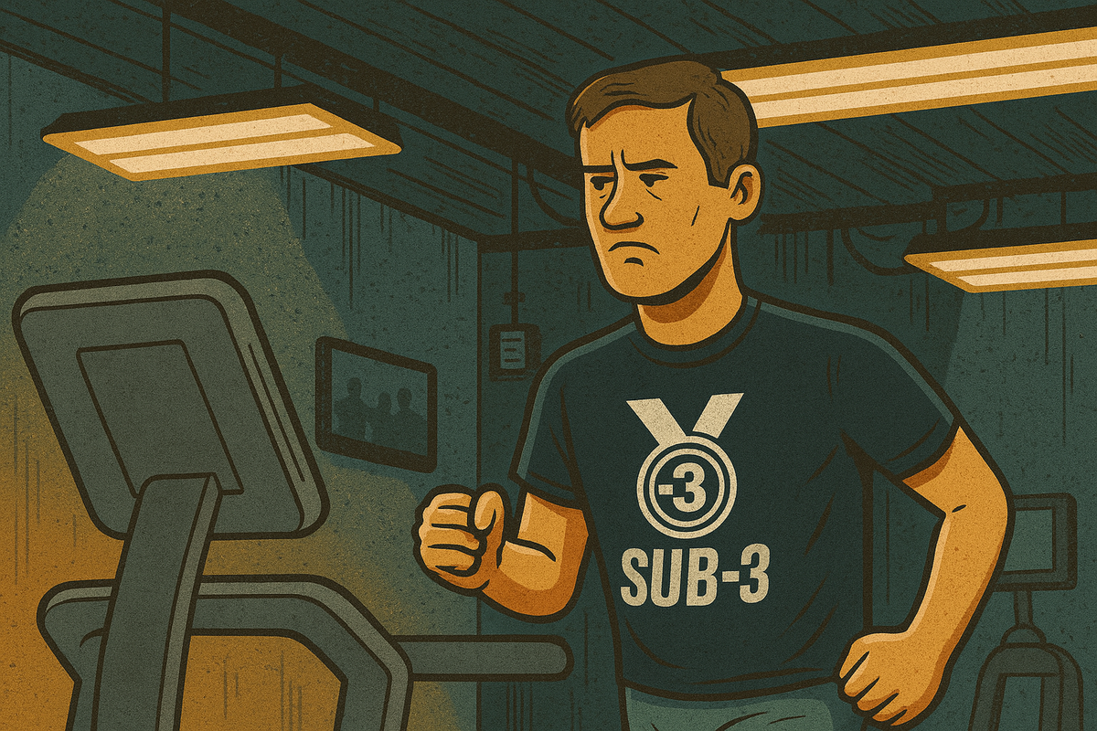 Should I use a treadmill for sub-3 training?