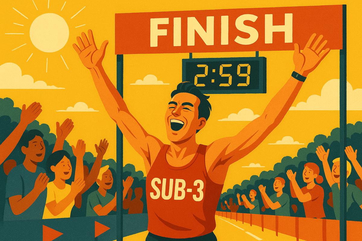 What makes a marathon sub-3 friendly?