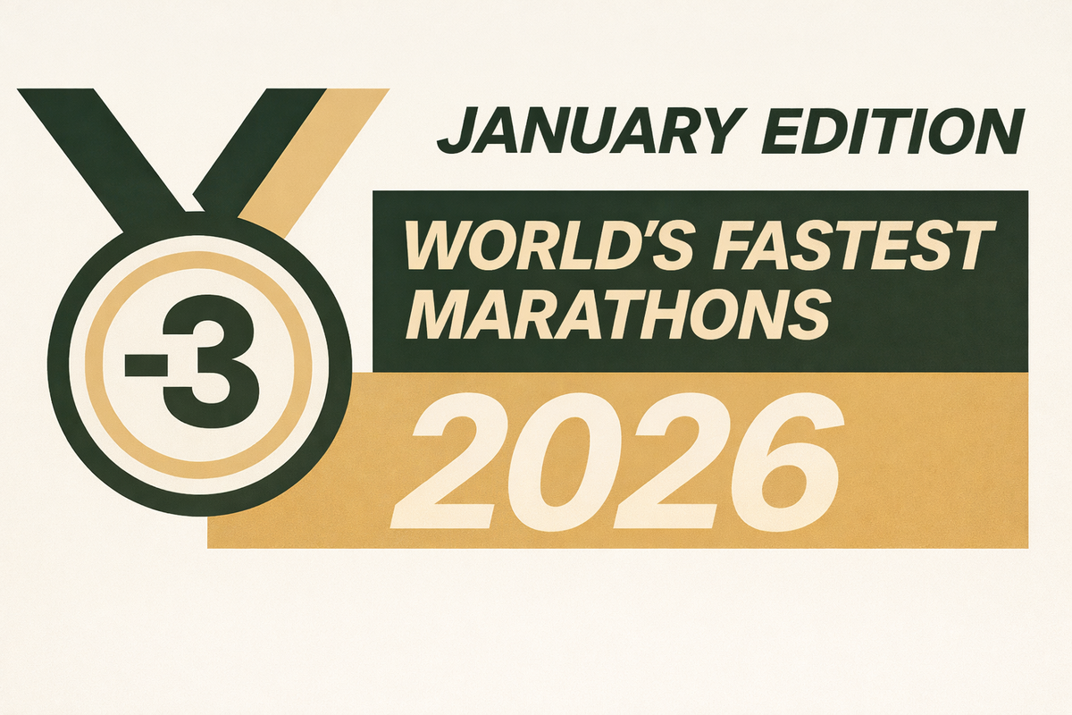 World’s Fastest Marathons – January 2026 edition released